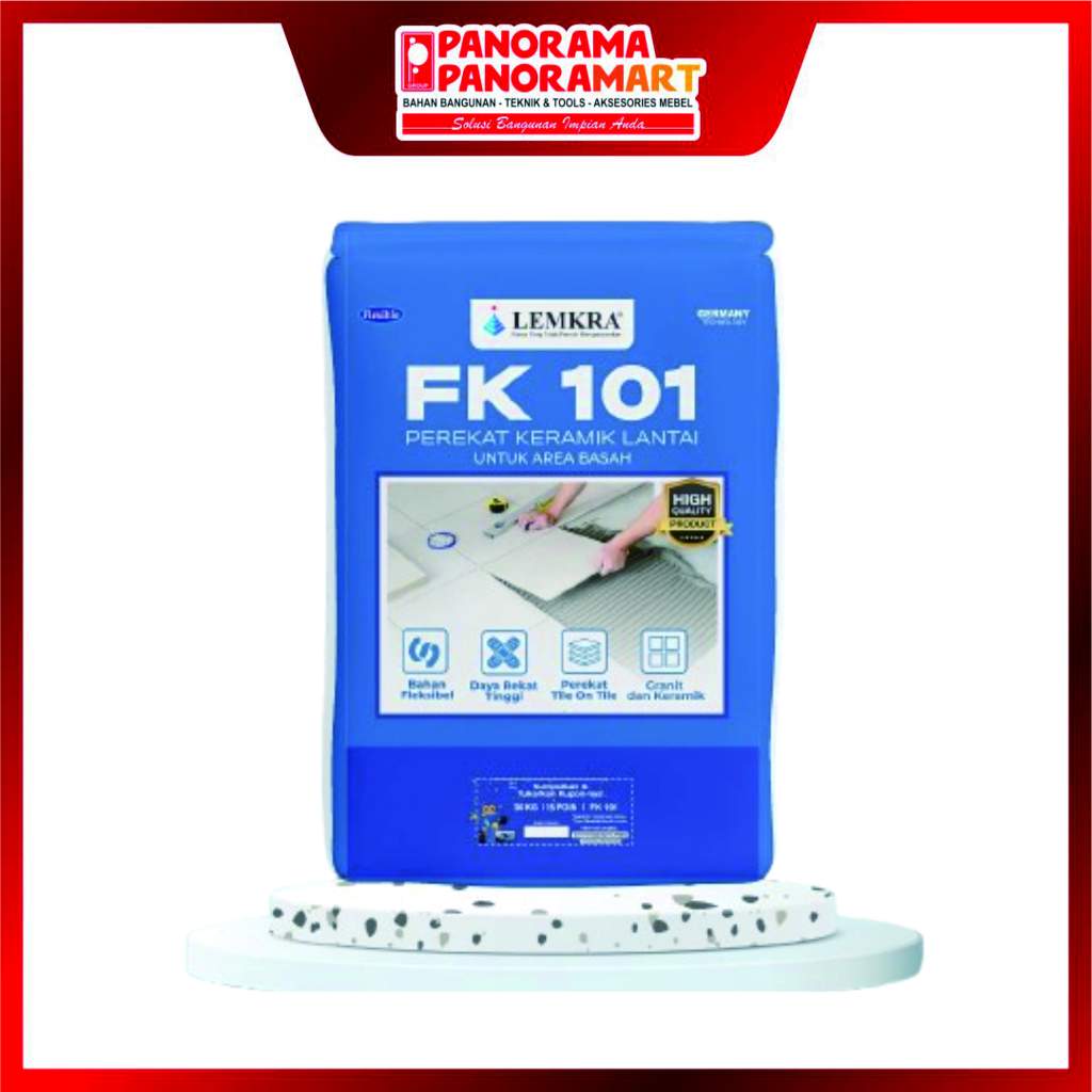 LEMKRA FK 101 / PEREKAT KERAMIK LANTAI / SEMEN KERAMIK LANTAI