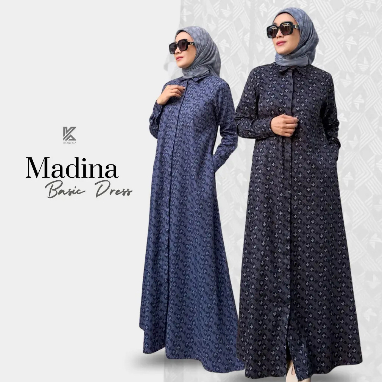 Korina Original Dress Terbaru Gamis Panjang Branded