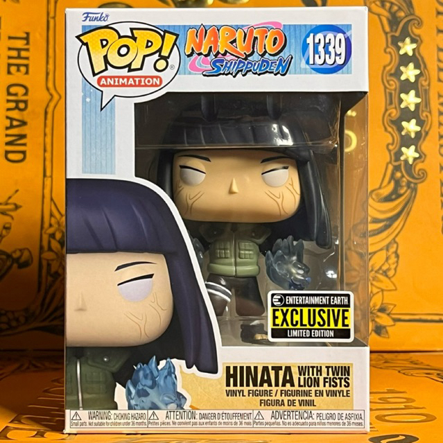 Funko Pop Animation: Naruto Shippuden - Hinata with Twin Lion Fists #1339 | Entertainment Earth