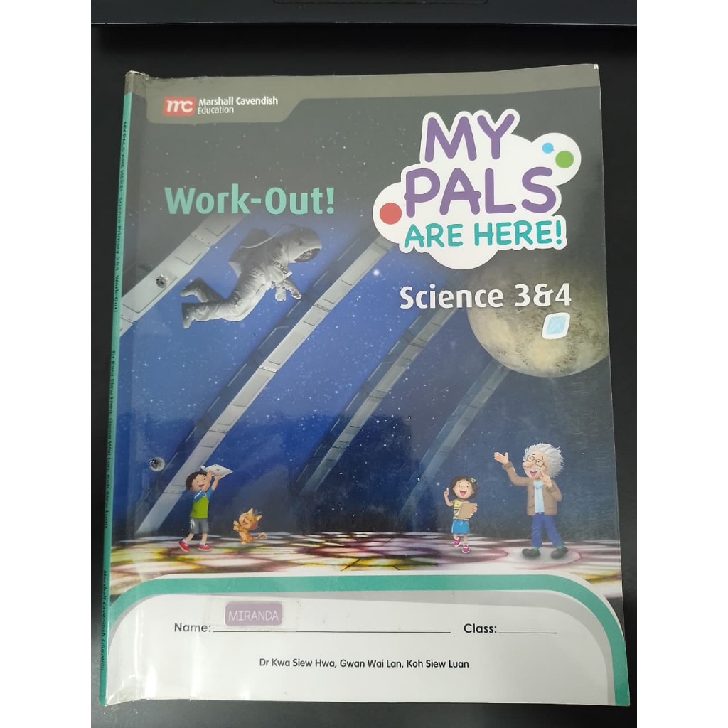 BUKU WORKOUT MY PALS SCIENCE 3&4 (ORIGINAL SECOND)