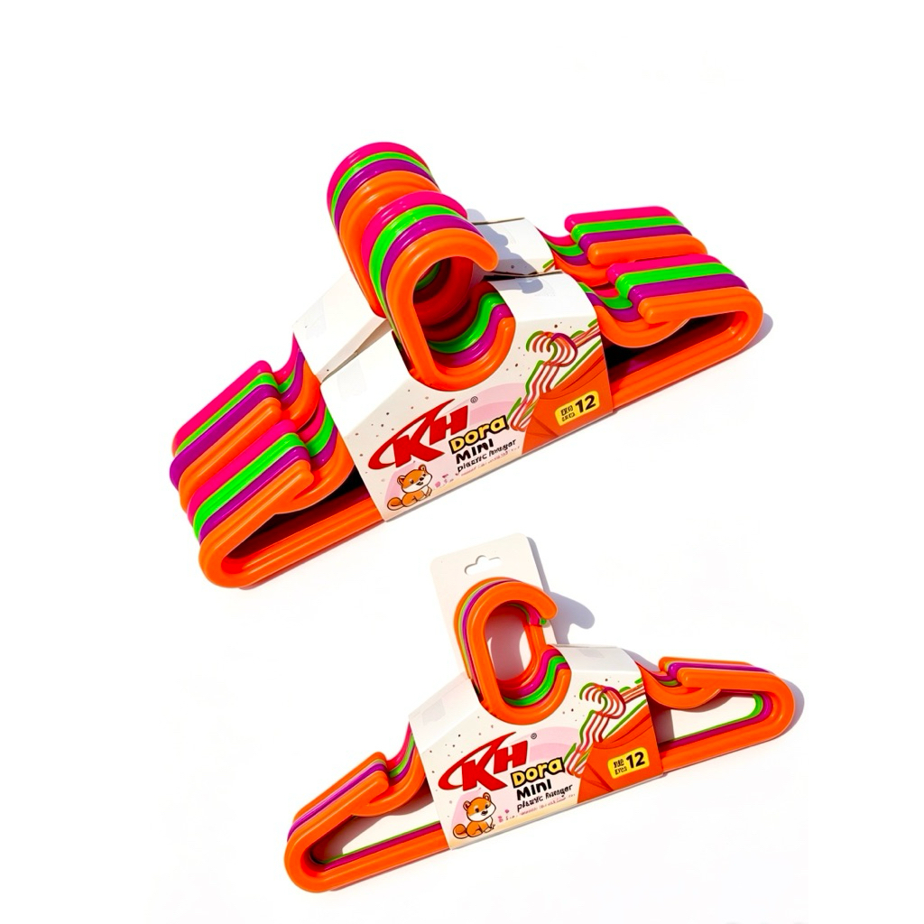 Gantungan Baju Anak Dora 3 Warna / Hanger Dora