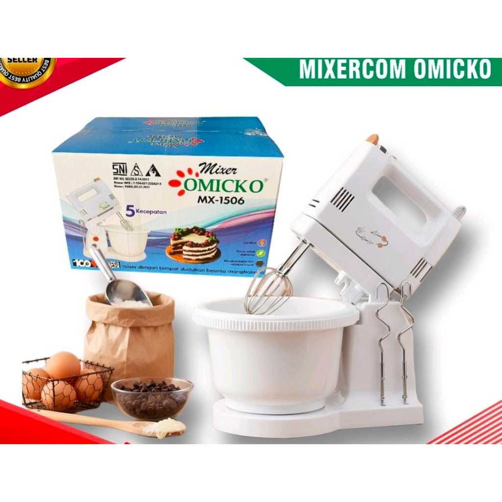 MIXER MANGKOK OMICKO MX 1506 / STAND MIXER OMICKO / MIXER DUDUK
