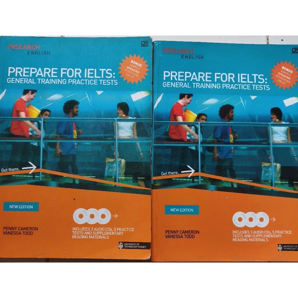 BUKU INSEARCH ENGLISH PREPARE FOR IELTS NEW EDITION BEKAS ORIGINAL