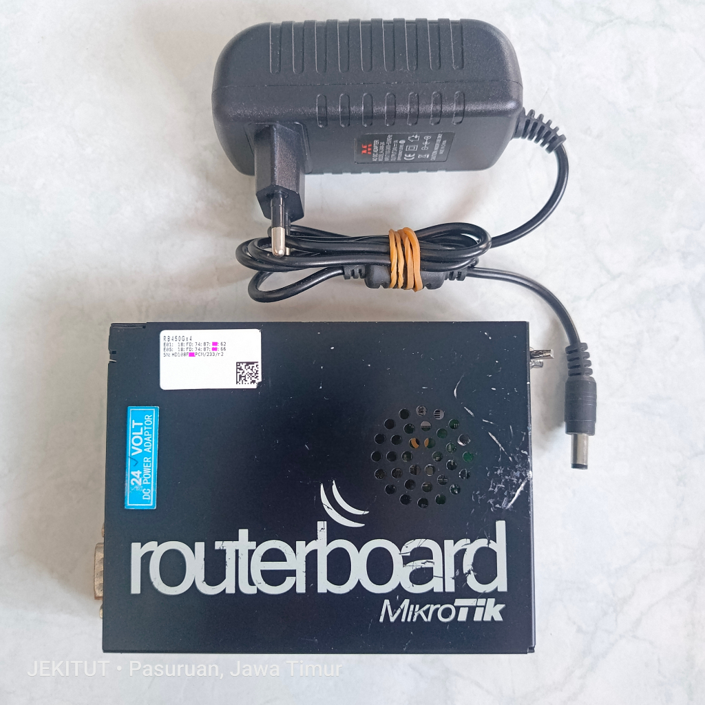 MikroTik RB450Gx4 • MikroTik Gx4 •