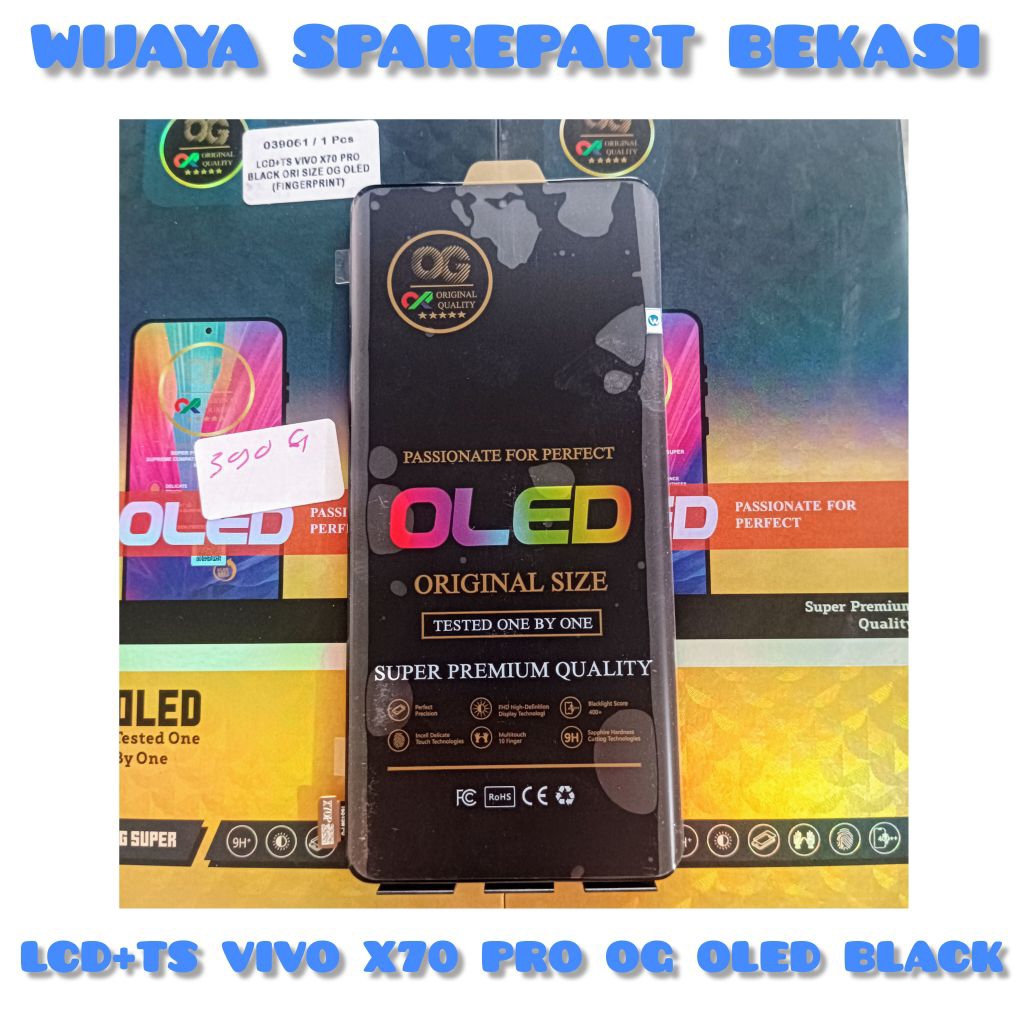 LCD TOUCHSCREEN VIVO X70 PRO OG OLED BLACK