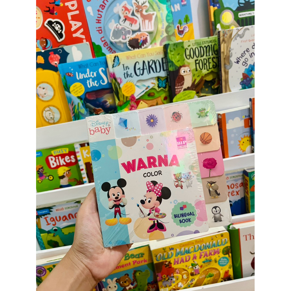 Boardbook Anak Baby Book Disney Gramedia Disney Warna