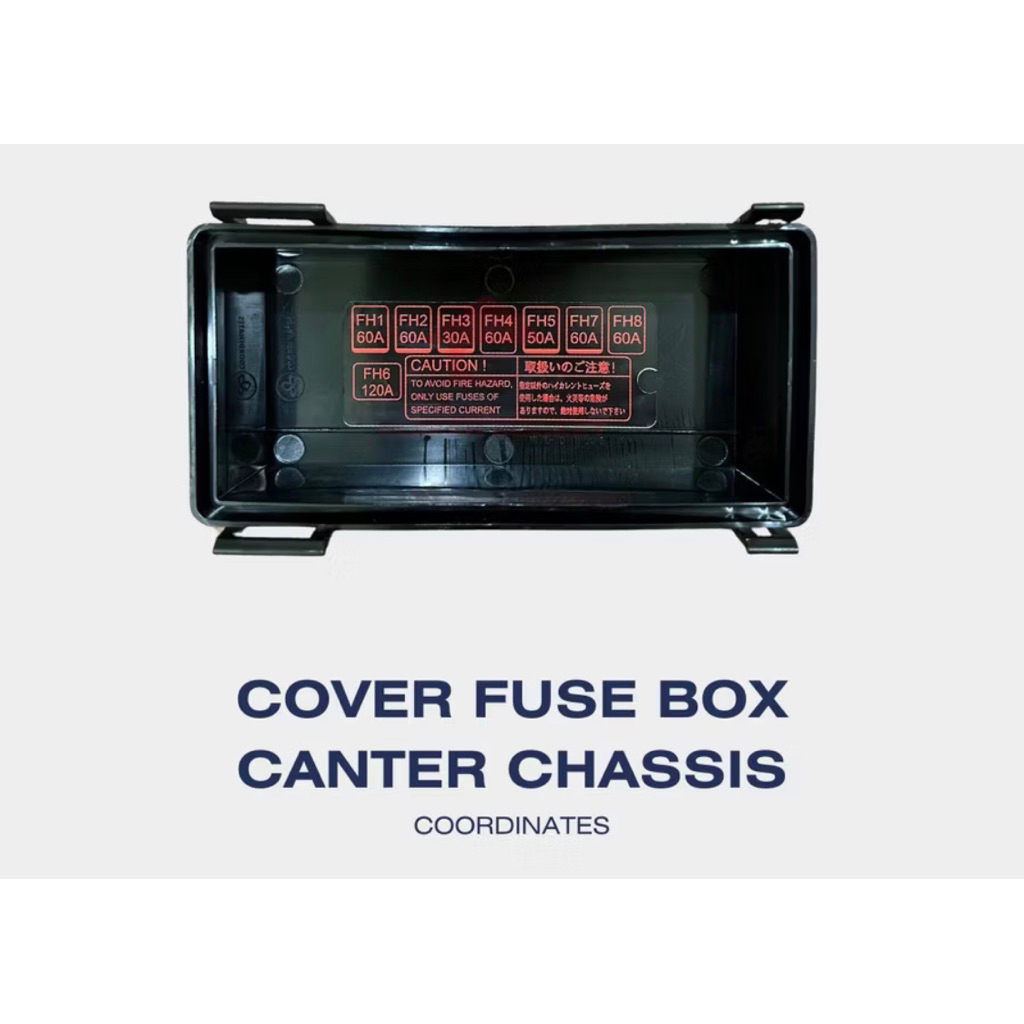 Cover Tutup Kotak Sekring/Fuse Box Canter Chassis PS 125 PS 135 Coordinates