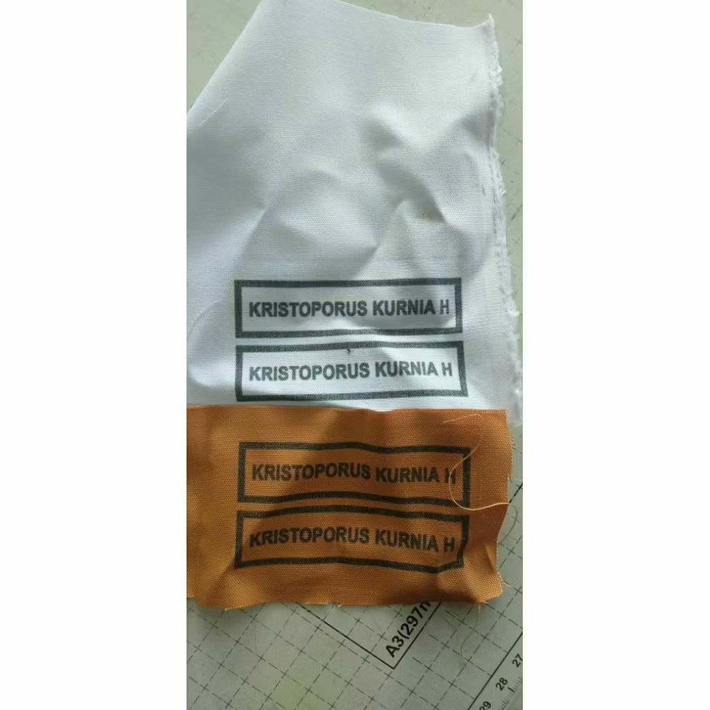 bet nama sablon / nama sablon sekolah