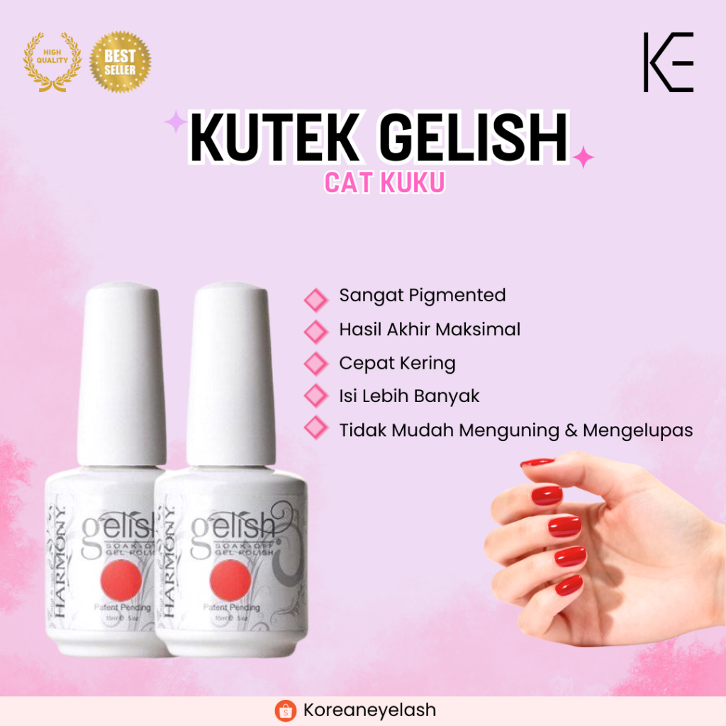 Kutek Cat Kuku Merk GELISH