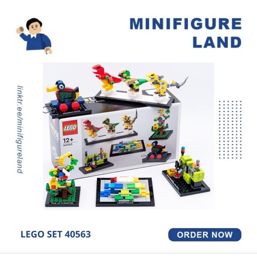 LEGO SET - 40563 - Tribute to LEGO House