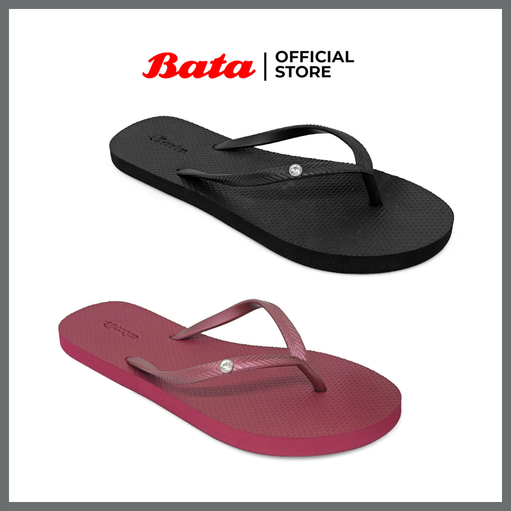 BATA - SYDNEY "Rubber" Sandal Jepit Karet Wanita