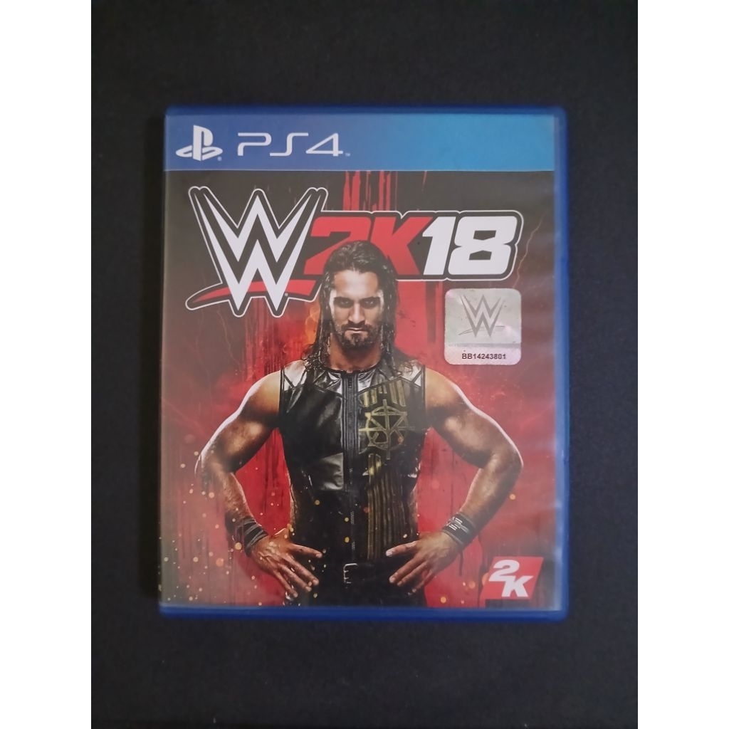 BD PS4 WWE 2K18 Reg 3 Kaset PS 4 wwe2k18 ww2k18 w2k18 w 2k 18 w2k game games