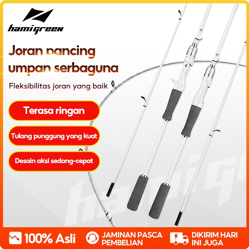 Hamigreen Joran Pancing Fishing Rod Joran Spinning/Casting Rod Joran Pancing Laut Carbon Fiber Joran