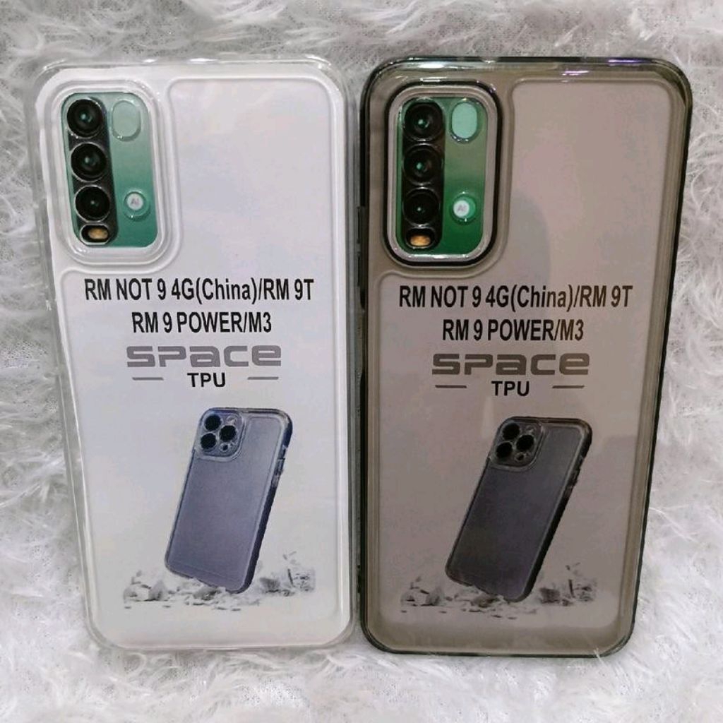 Soft Case Clear Space Bening POCO M3 Casing Transparan TPU