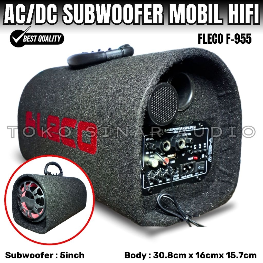 Speaker Aktif Tabung Rakitan super bass