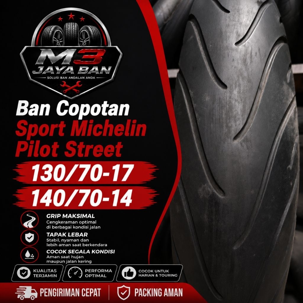 Ban Bekas Sport Ring 17 Michelin Pilot Street