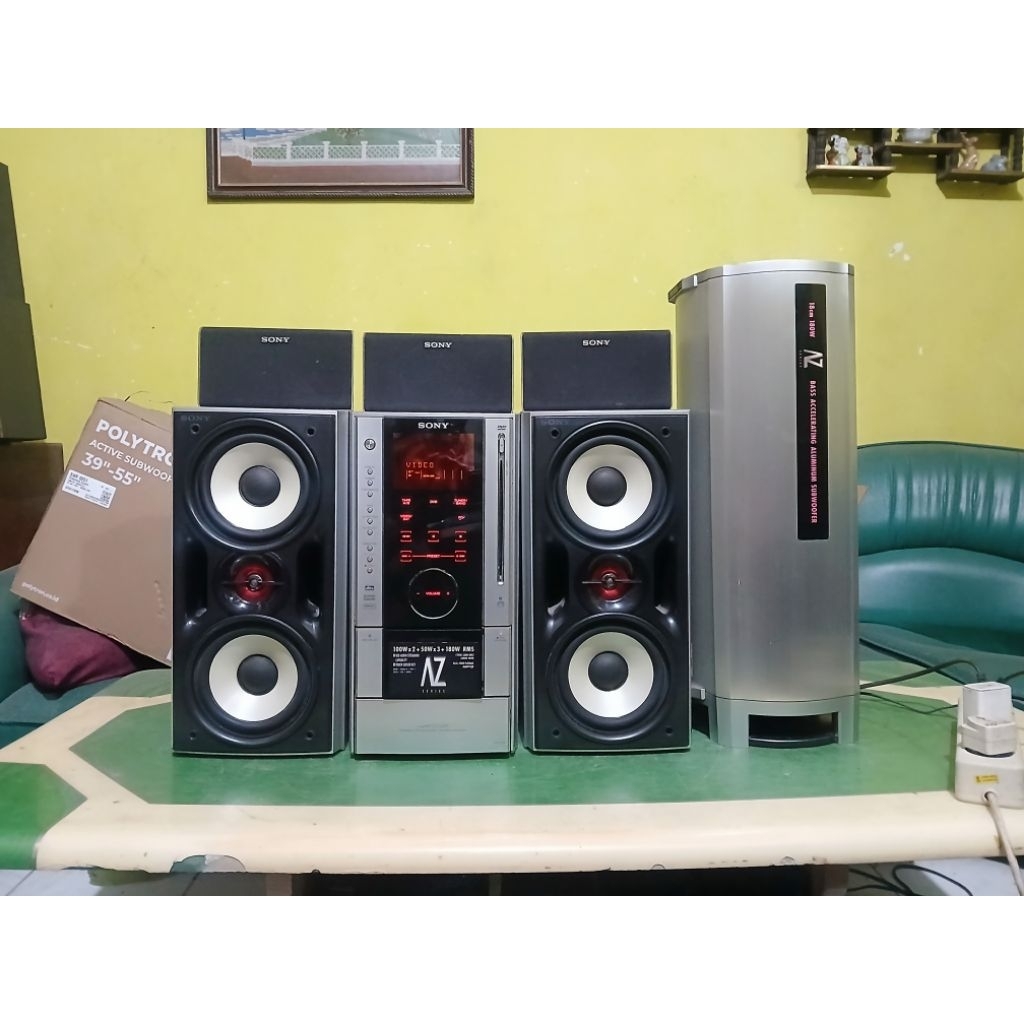 Sakset Home Theater 5.1 SONY AZ5D Mulus terawat