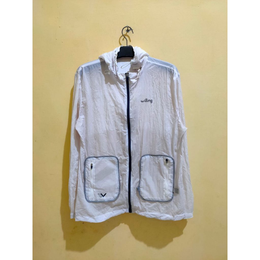 JAKET PARASUT POCKETABLE