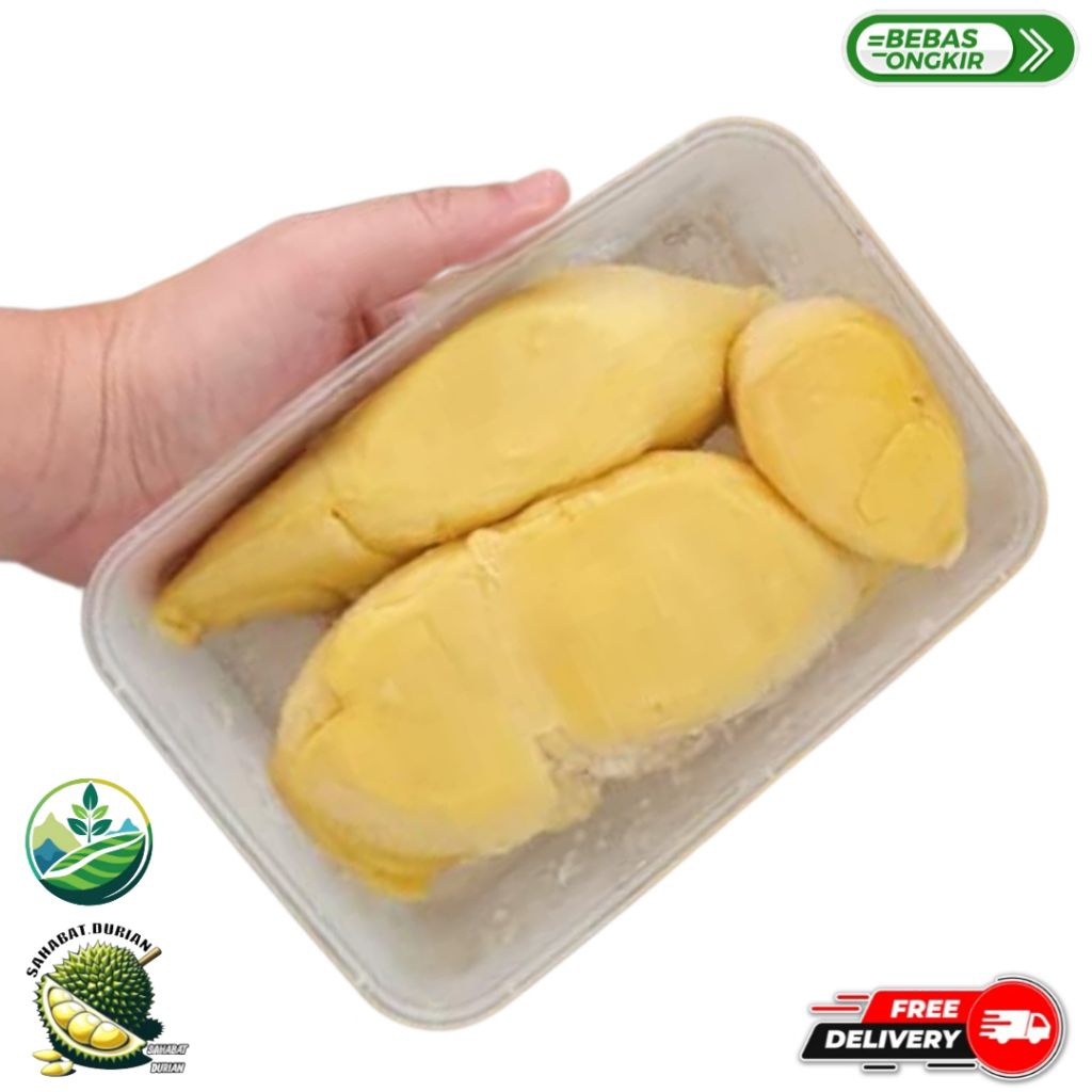Durian montong | Durian montong kupas 500 gram | Durian montong manis legit