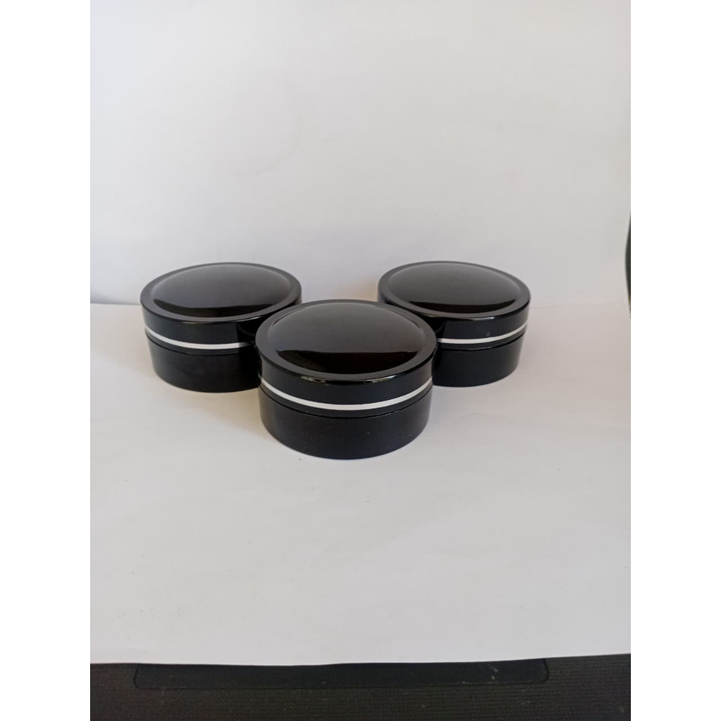 Pot bedak tabur 30gr hitam hitam / pot bedak 30 gr bahan ps