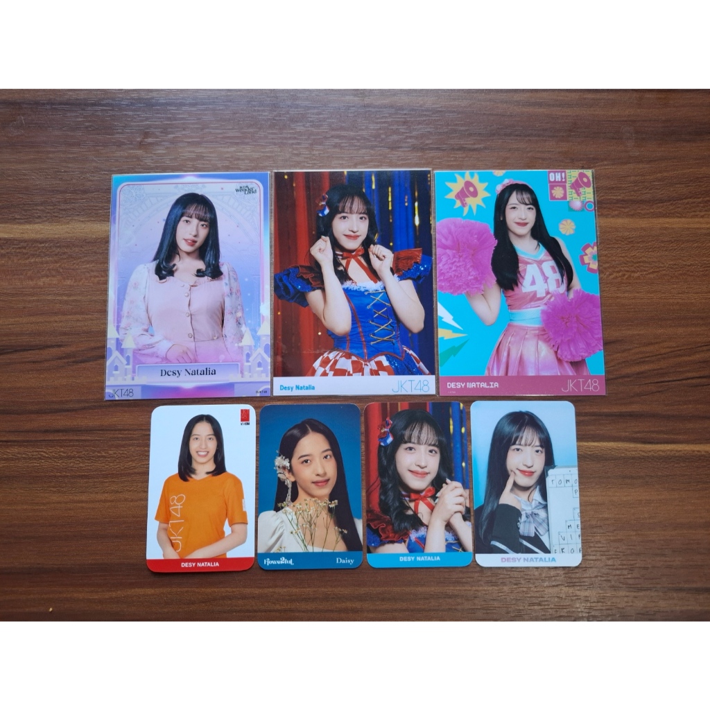 Bundle Set PP PC Photopack Photocard JKT48 Daisy Desy Natalia member