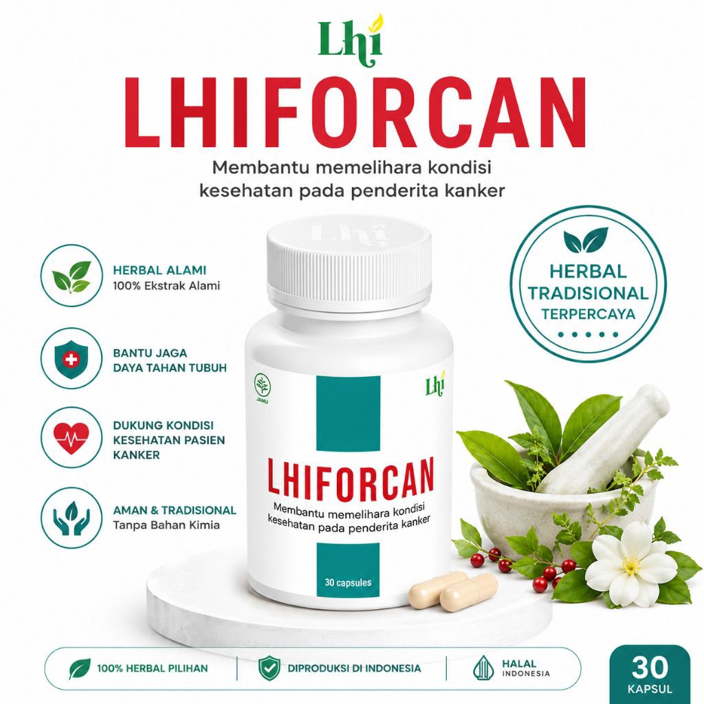 LHI - Lhiforcan dr Liza Herbal Untuk Kista - Isi 30 Kapsul