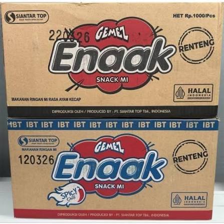 Mie Gemez Enaak 1 Dus isi 80 PCS Siantar