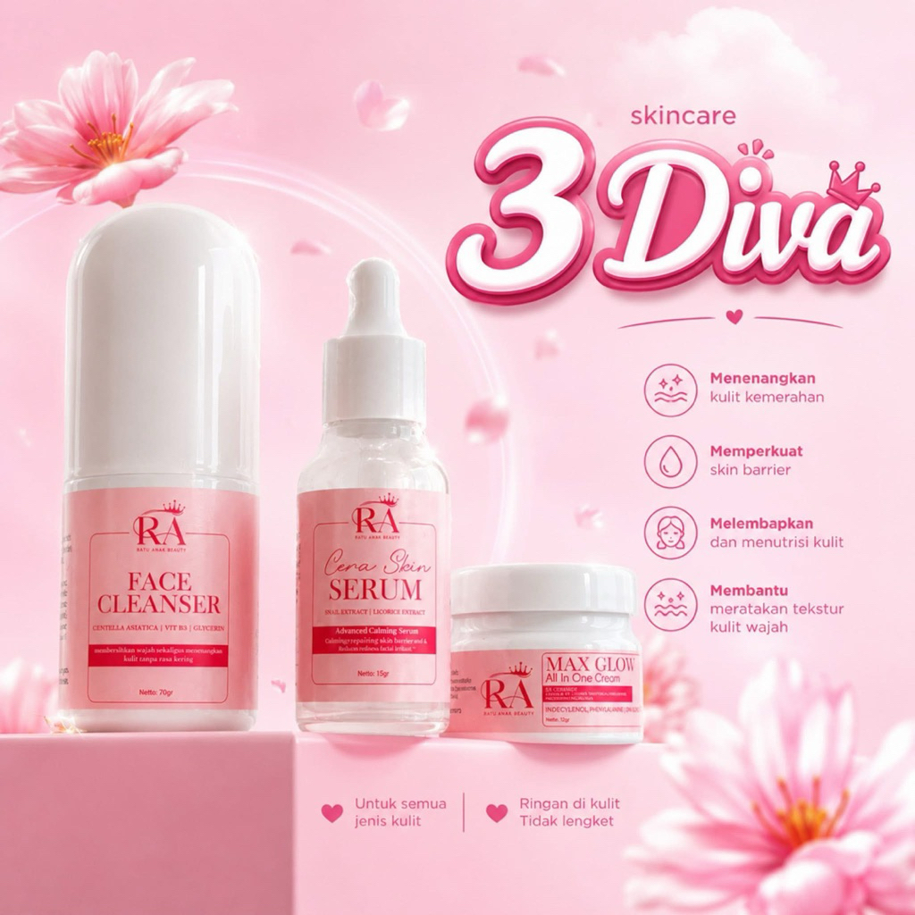 SKINCARE 3 DIVA RATU ARAB