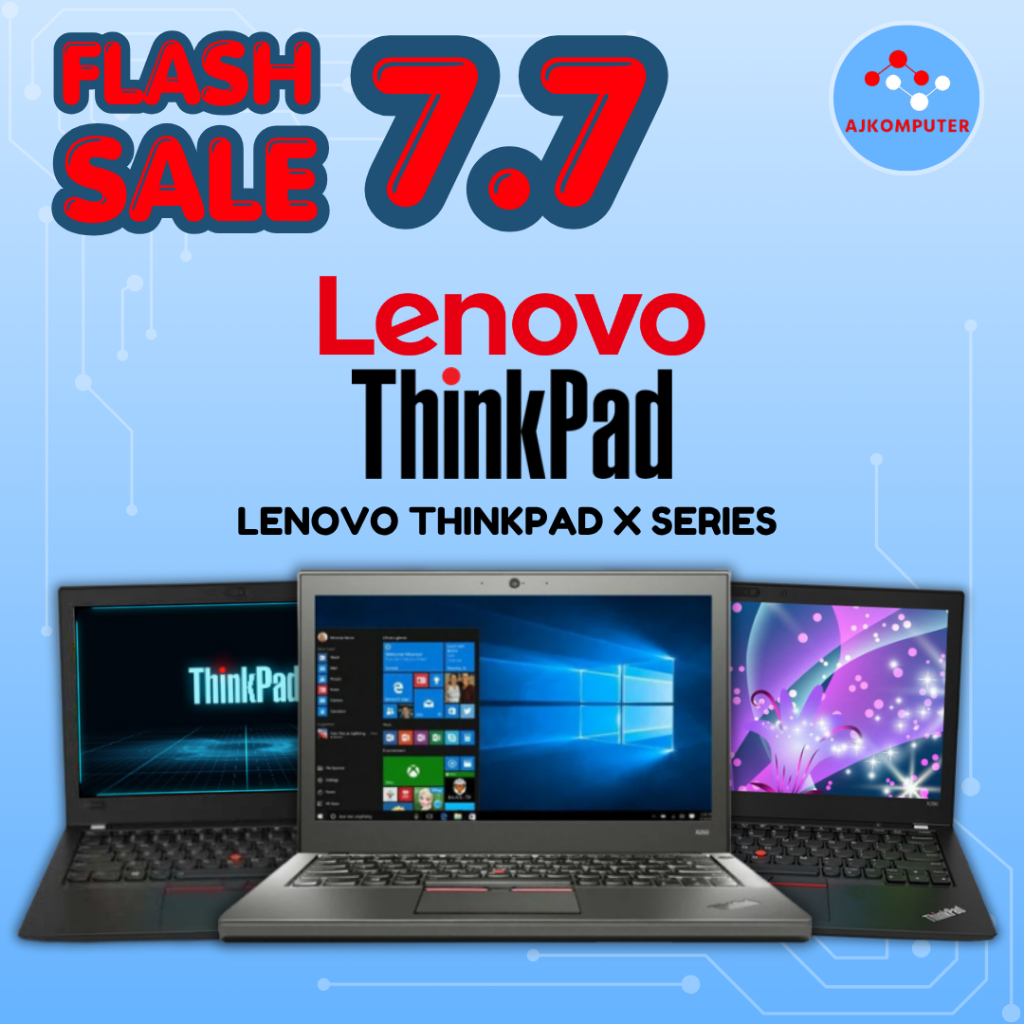 LAPTOP LENOVO THINKPAD X240 X250 X260 X270 X280 CORE i3 / i5 / i7 ORIGINAL MURAH BERGARANSI
