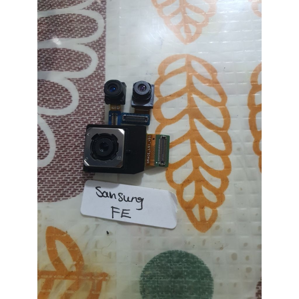 kamera depan dan belakang samsung galaxy note fe bekas ori