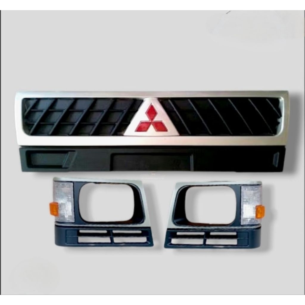 gril depan set uat l300 +ring lampu sama lampu set