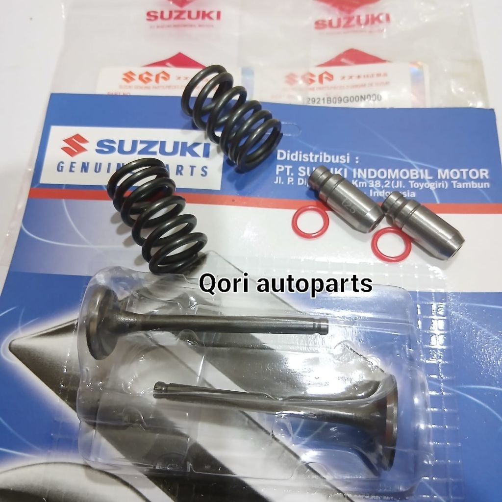 PAKET BOTOL KLEP + PER KLEP KLEP SET SMASH LAM NEW SMASH TITAN SHOGUN 110 SHOGUN 125