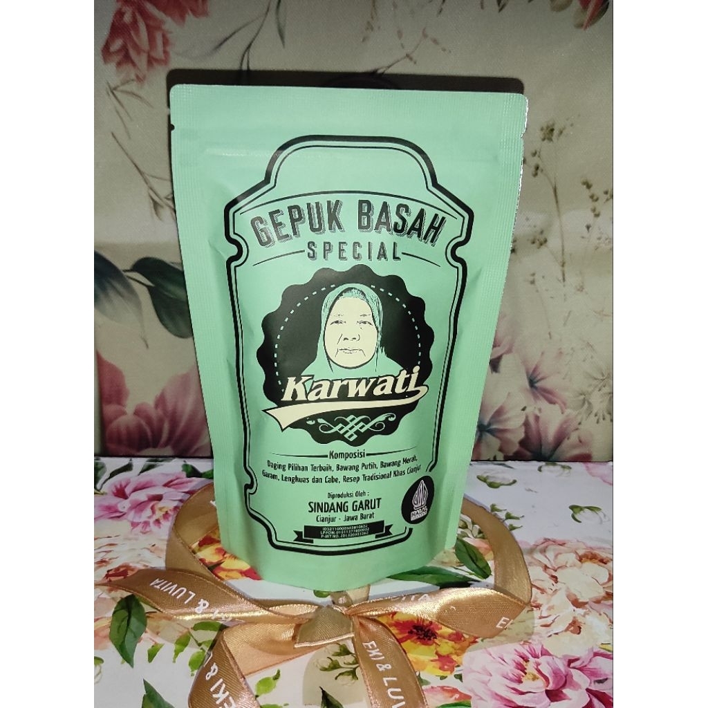 Gepuk basah special Karwati