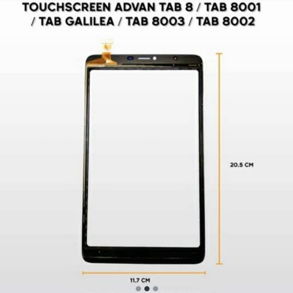 Touchscreen Advan Tab 8 Original