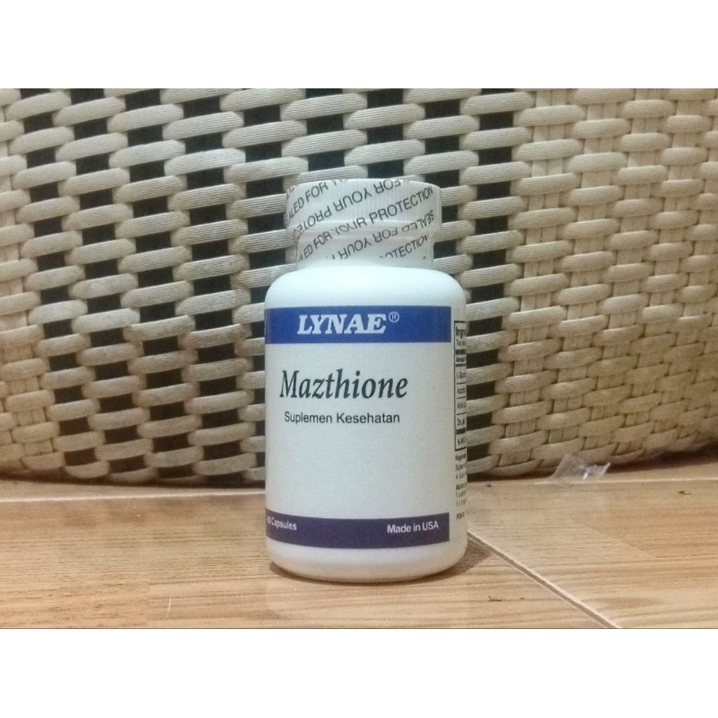LYNAE MAZTHIONE ORIGINAL MADE IN USA ISI 60 kapsul Suplemen kesehatan