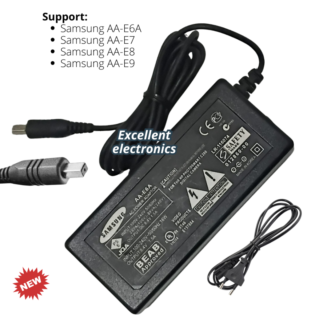 Charger Camcoder Samsung, Charger Handycam Samsung, Adaptor Camcoder Samsung, Adaptor Handycam Samsu