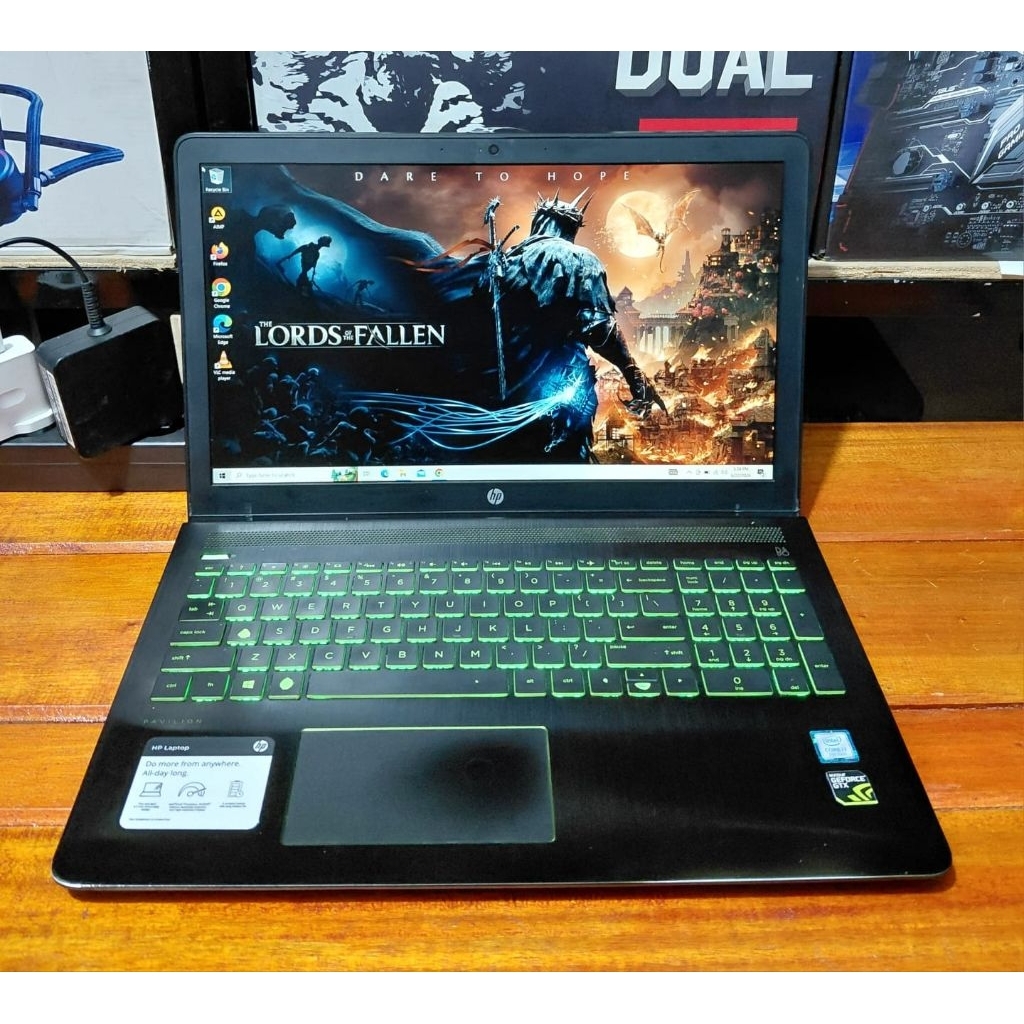 HP PAVILION 15 || CORE I7-7700HQ / 16GB/256GB GTX1050