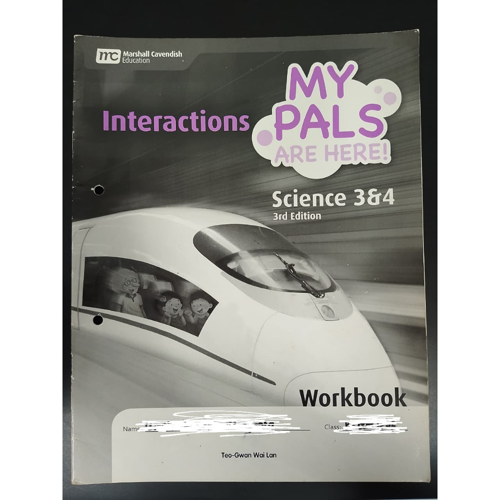 BUKU MY PALS SCIENCE 3&4 3rd EDITION INTERACTIONS