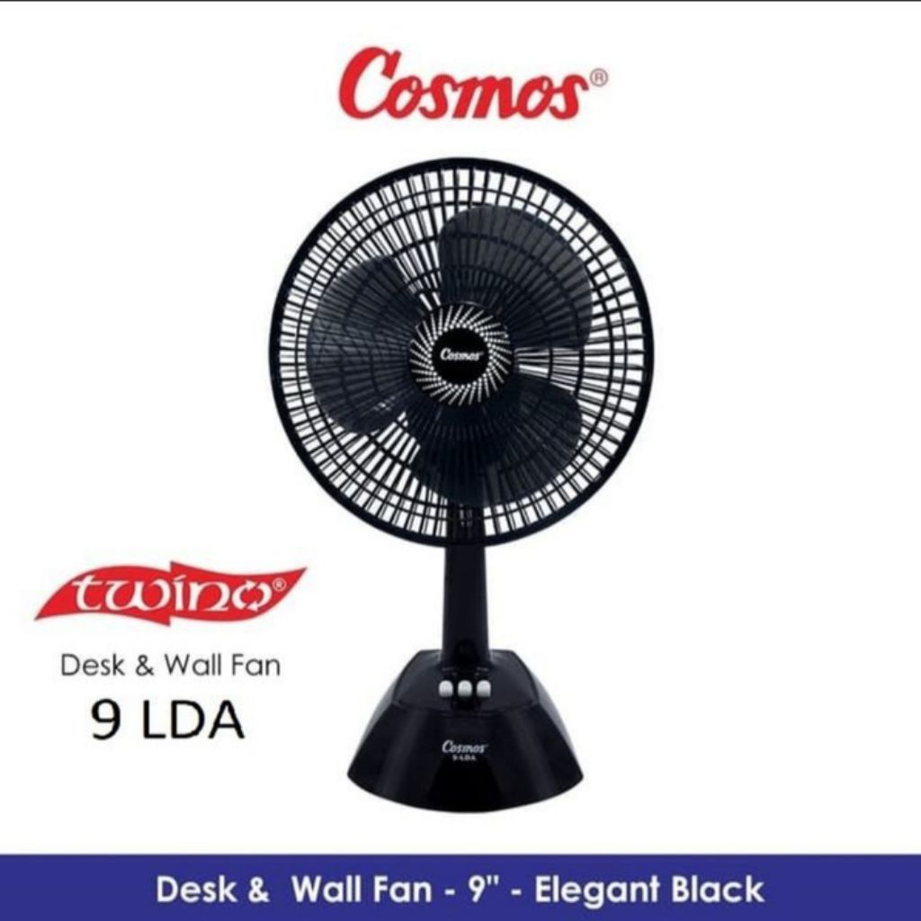 Kipas Angin Meja & Dinding Cosmos 9 LDA 9 DNA Desk & Wall Fan Cosmos 9 LDA 9 DNA