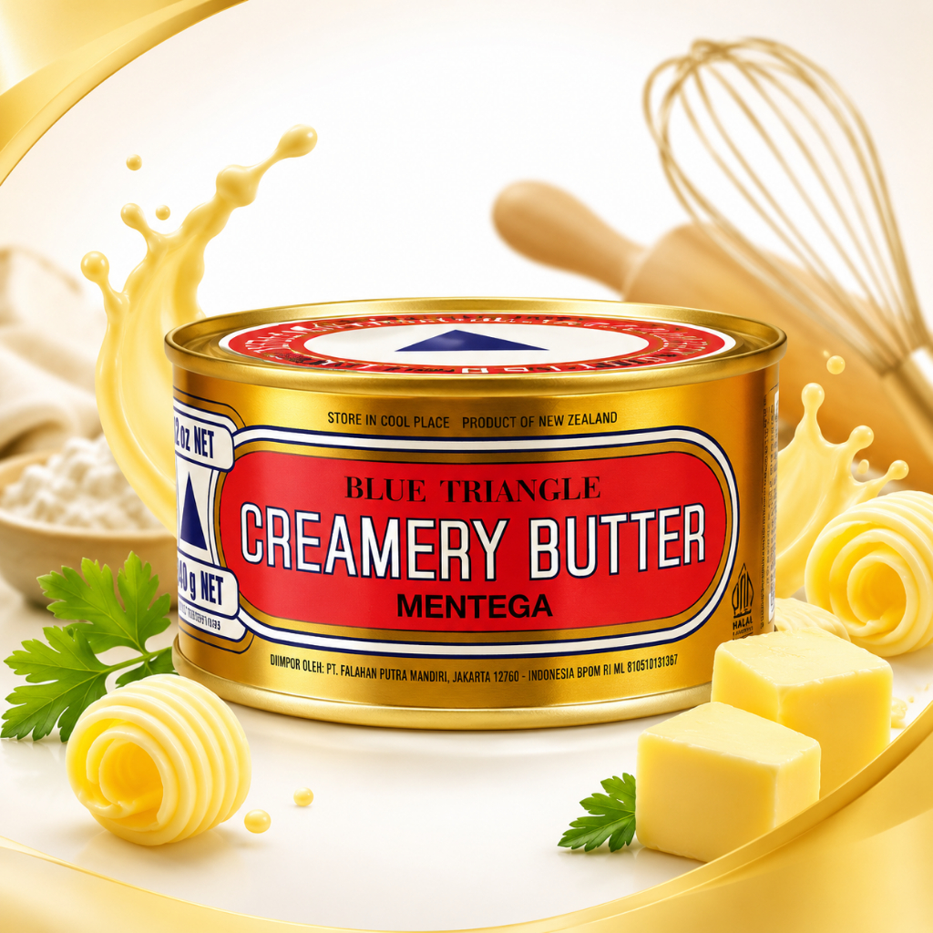 Butter Segitiga Mentega Segitiga Butter Blue Triangle 340 gr