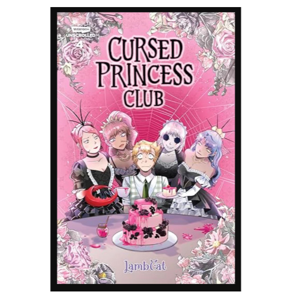 Cursed Princess Club - Vol. 4 - A Webtoon Unscrolled Graphic Novel - LambCat - Soft Cover