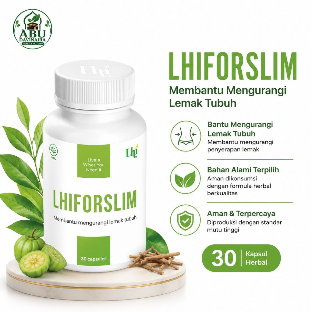 LHI - Lhiforslim dr Liza Herbal Untuk Pelangsing - Isi 30 Kapsul
