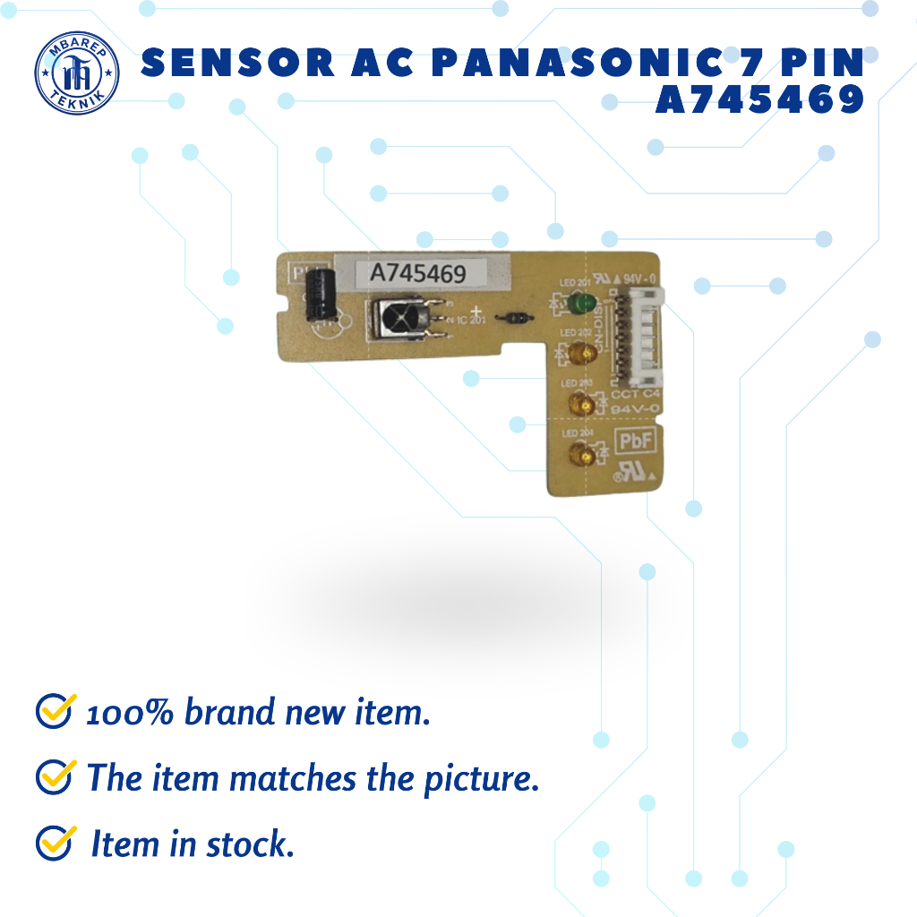 sensor ac panasonic 7 pin A745469