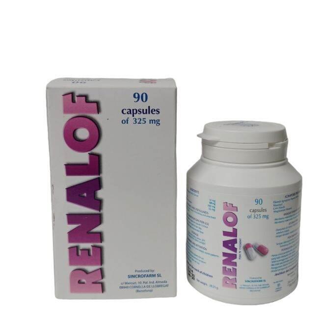 **Renalof 325 mg - Herbal Batu Ginjal & Saluran Kemih - Botol Isi 90 Caps