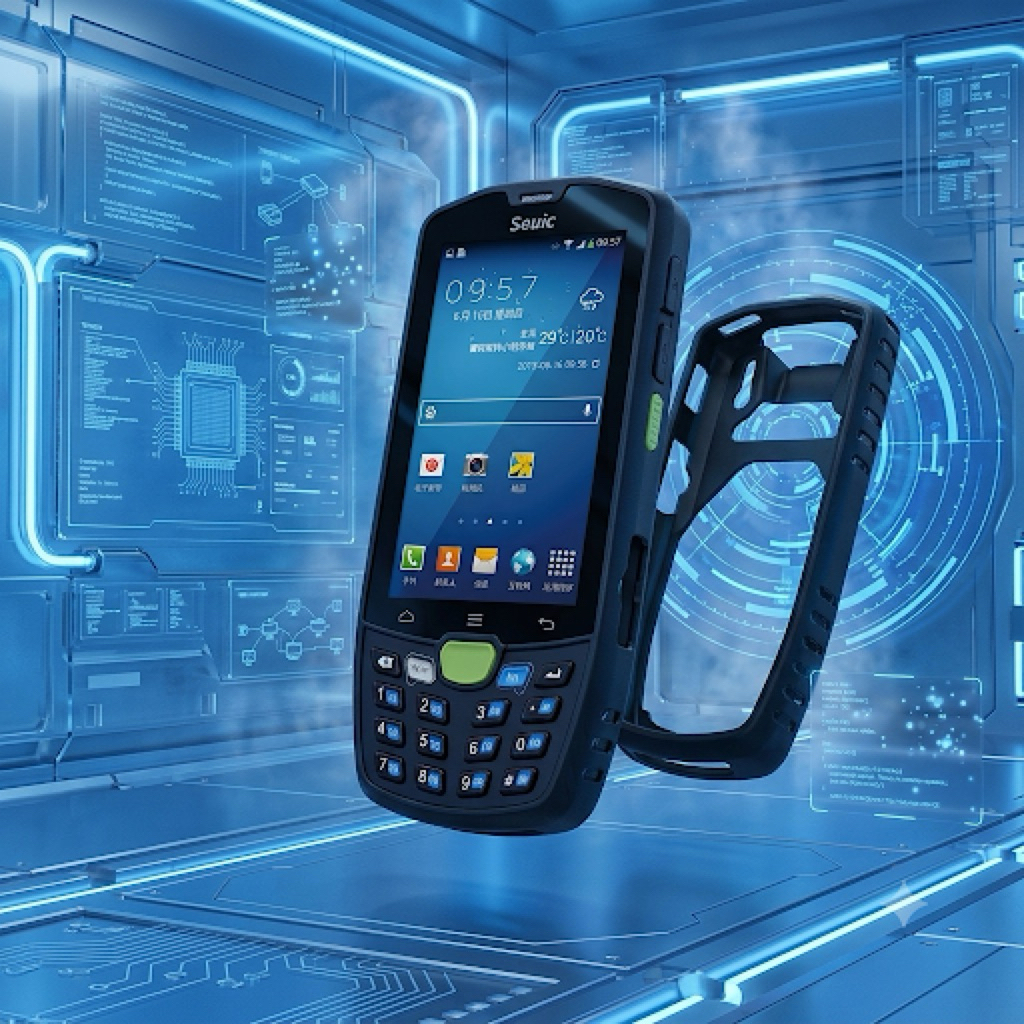 Case pelindung untuk PDA scanner ekspedisi barcode Seuic AUTOID 9