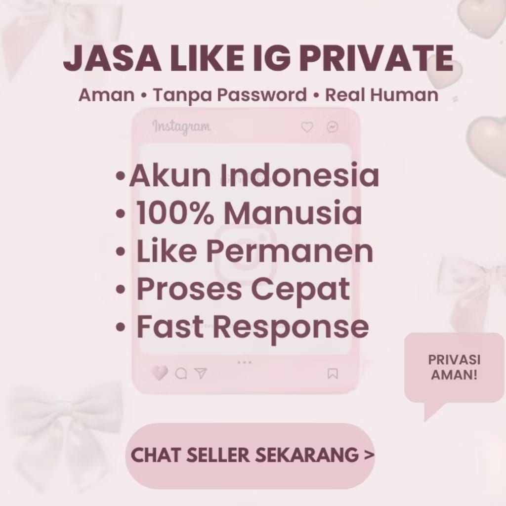 jasa like instagram privat dan publik