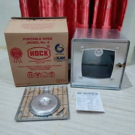 Oven HOCK No.4 Aluminium Tangkring Kompor Gas