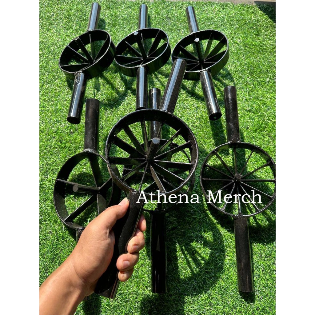 Alat Belah Bambu Manual Plat Baja
