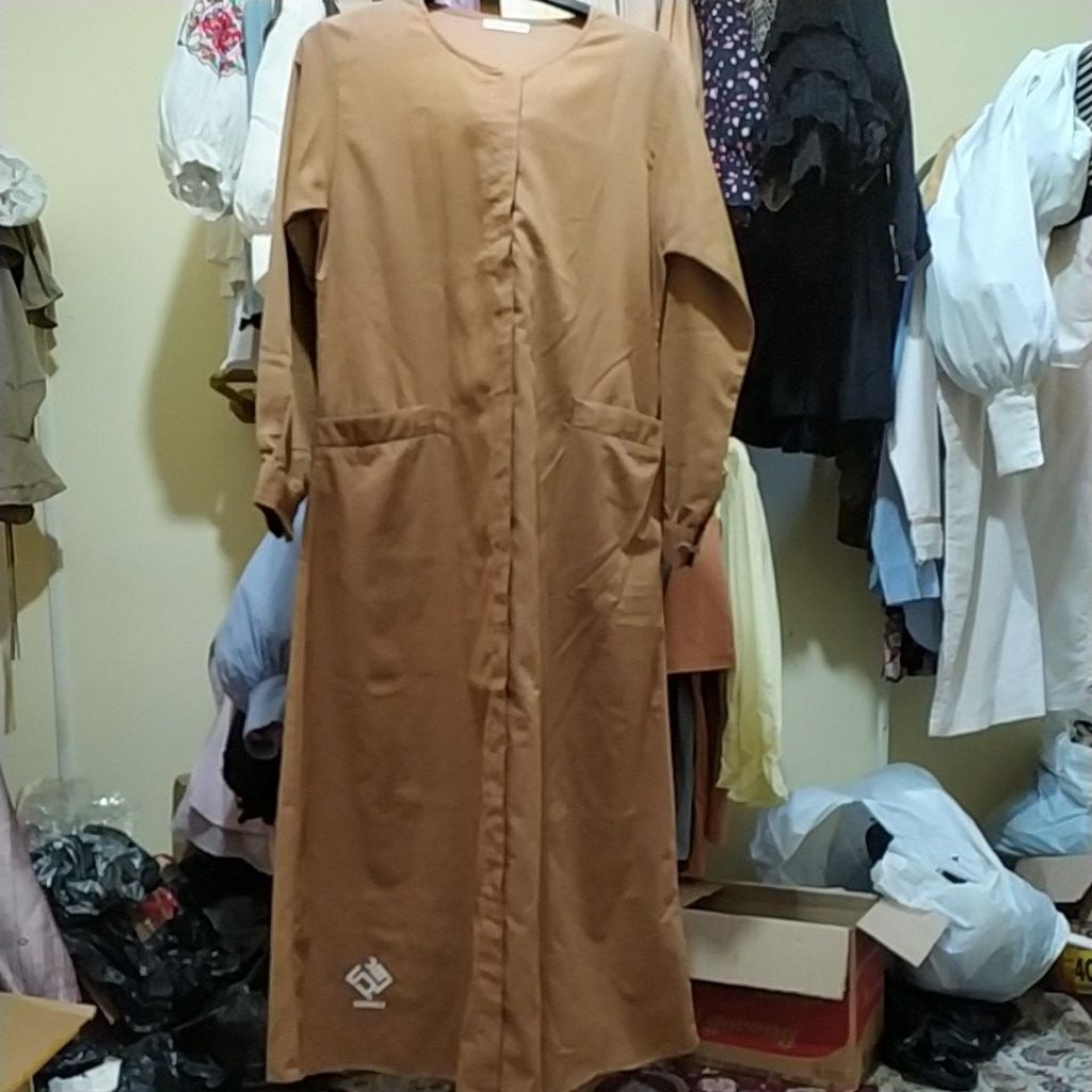 PL Gamis Coklat pns