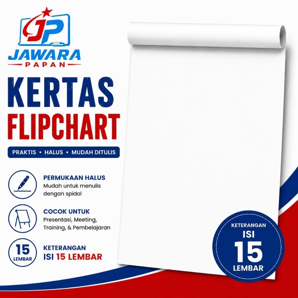 KERTAS BURAM FLIPCHART